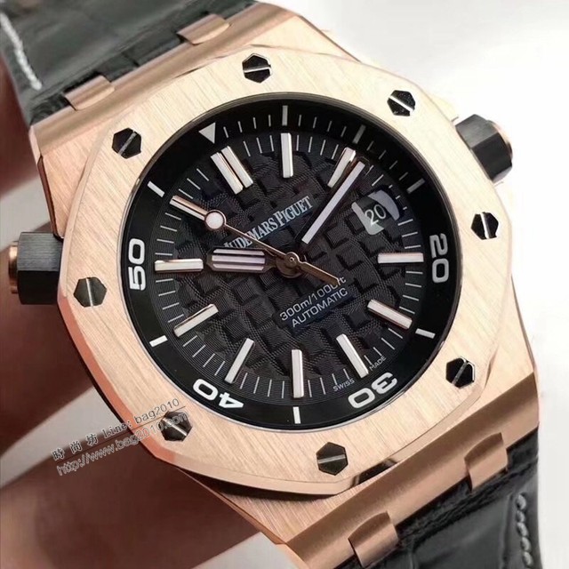 愛彼複刻男士腕表 Audemars Piguet BF大廠皇家橡樹離岸型15709系列男表  gjs1993